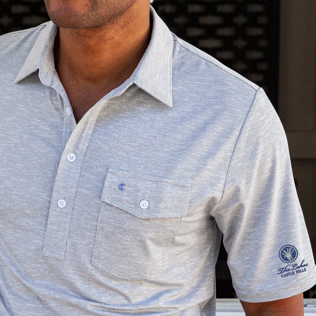 Castle Hills - Heather Performance Sport Players Shirt - Steely Dan