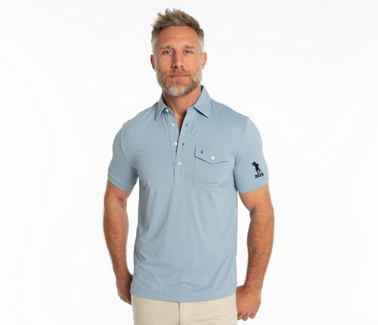 Forsyth Country Club - Performance Sport Players Shirt - Blue Bell