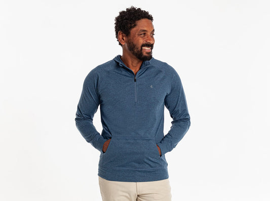 ECC Ace Performance Hoodie - Navy
