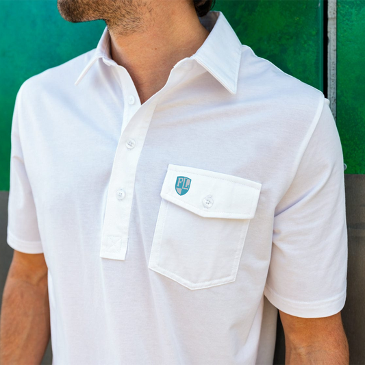 Forest Lake Club - Performance Players Shirt - Bright White