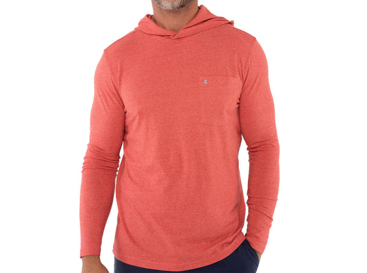 Sunday Hoodie - Heather Brick