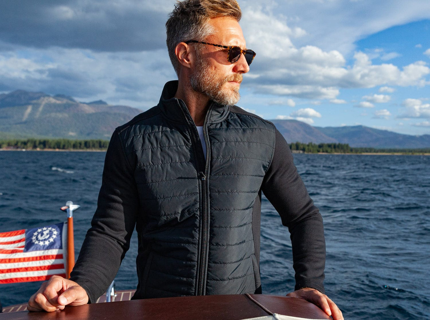 CCV - Hybrid Puffer Jacket - Anthracite