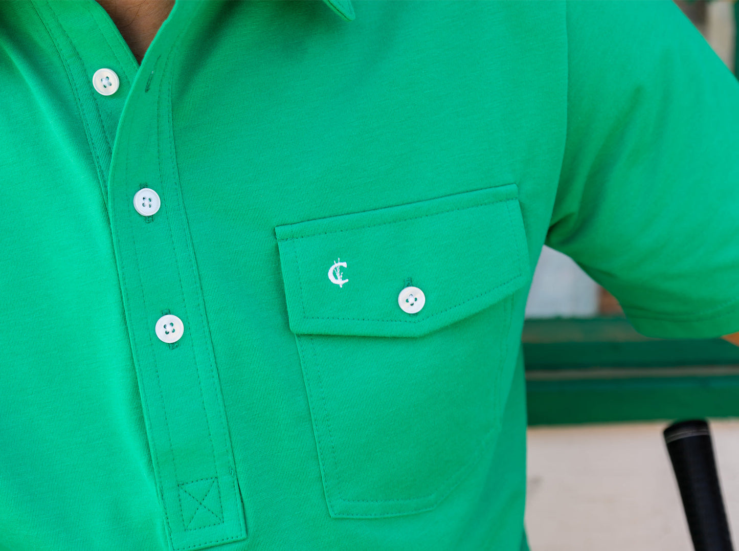 Performance Players Shirt- Augusta Green
