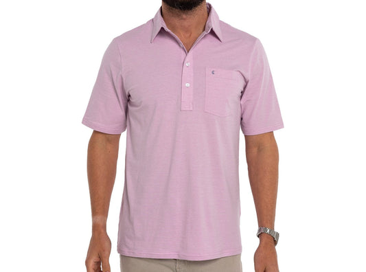 Top-Shelf Players Shirt - Lavender Microstripe