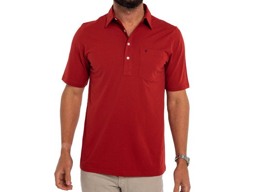 Top-Shelf Players Shirt - Rodeo Red