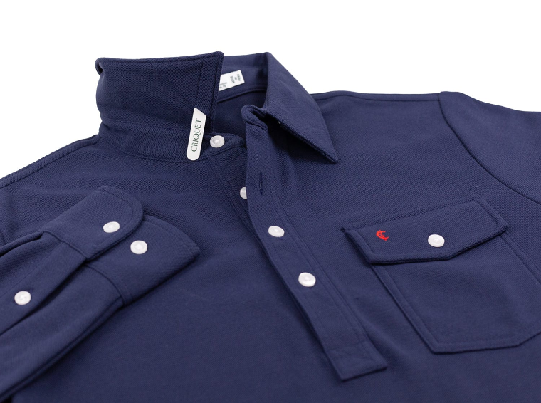 Forsyth Country Club - Long Sleeve Players Shirt - Peacoat