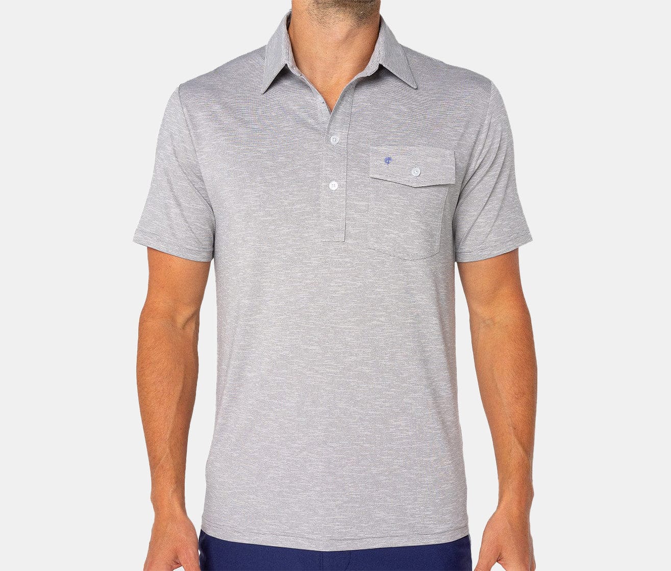 Castle Hills - Heather Performance Sport Players Shirt - Steely Dan