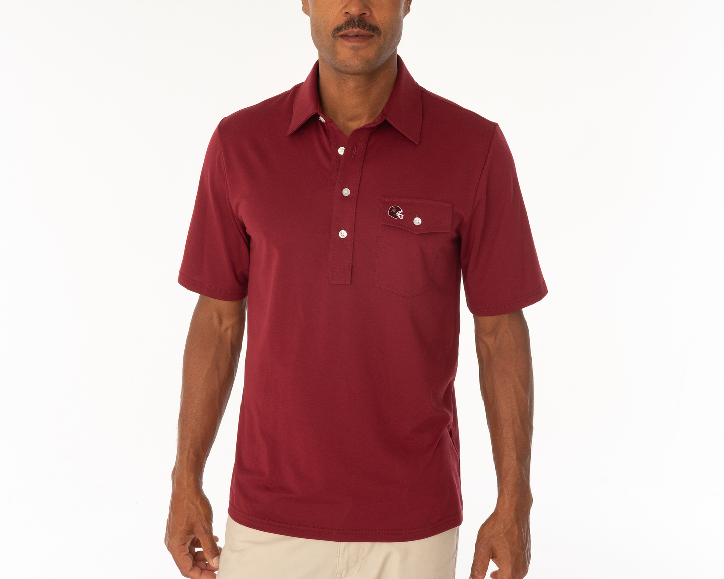 Austin High - Performance Players Shirt - Helmet - Maroon