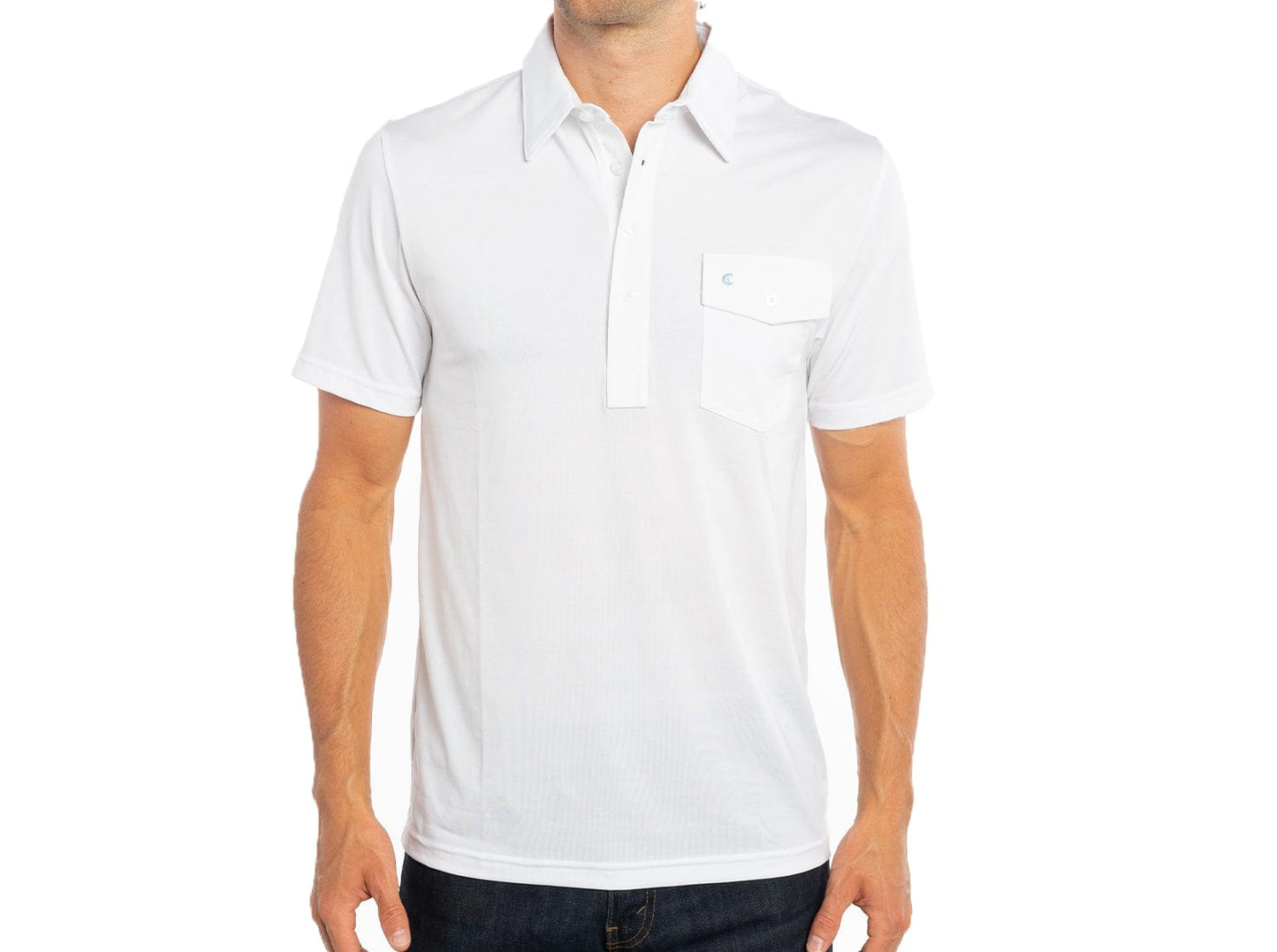 Forest Lake Club - Performance Players Shirt - Bright White