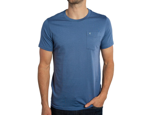 The Pima Tee - Vintage Indigo