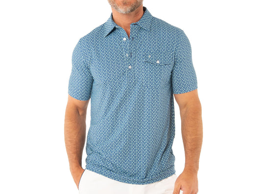 Performance Sport Players Shirt- Mid Mod Navy