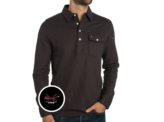 CCV - Long Sleeve Players Shirt - Black Diamond