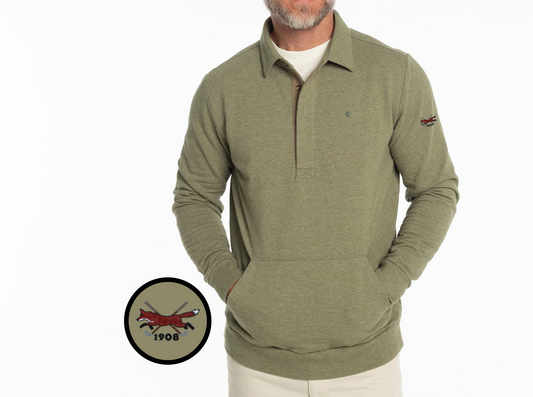 CCV - Collared Sweatshirt - Heather Olive