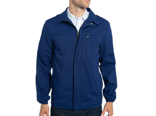 Performance Collared Jacket - Navy