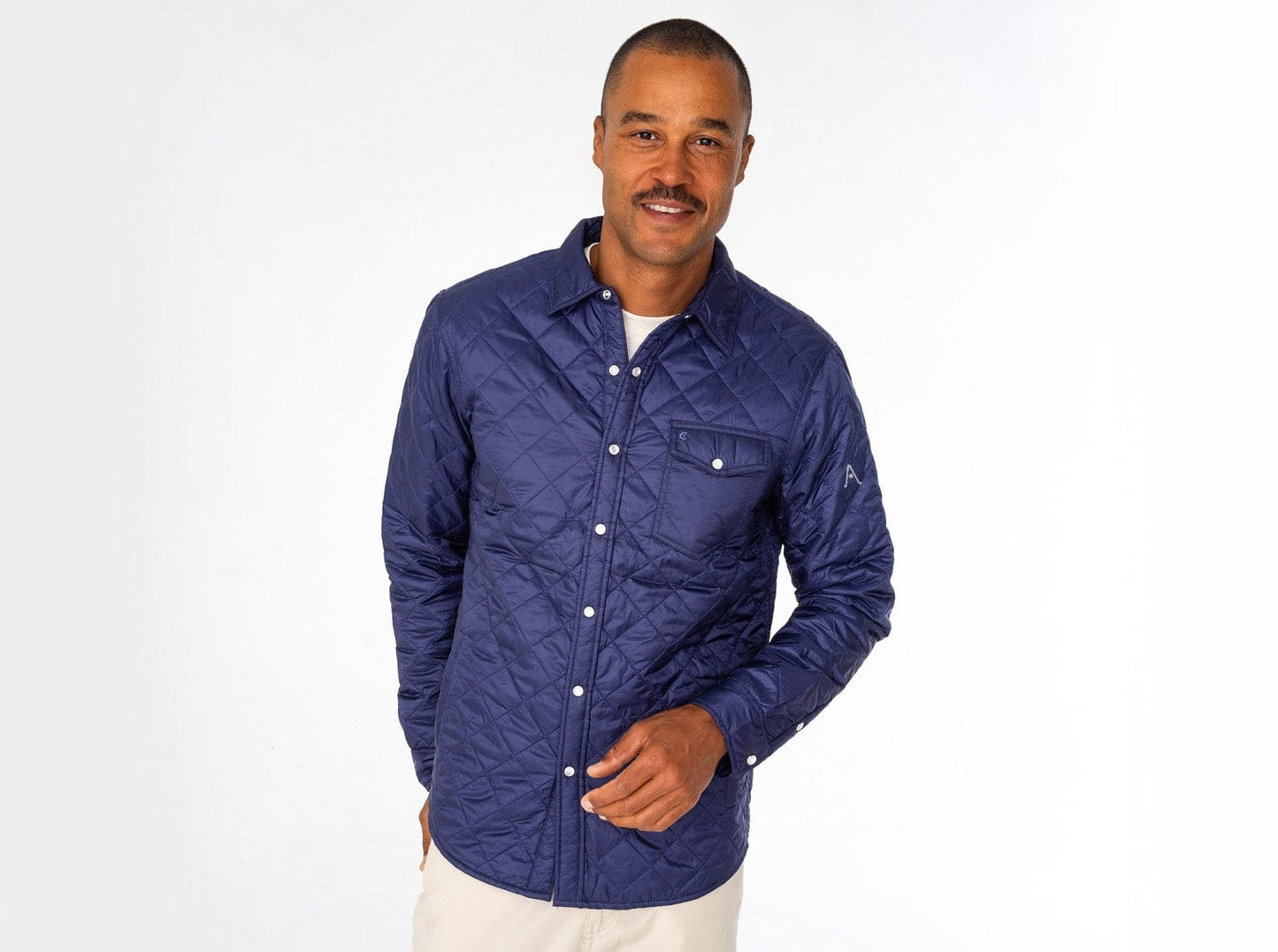 Austin Golf Club - Quilted Shacket - Navy