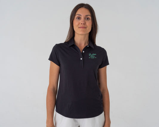 Butler Women's League - Women's Short Sleeve Performance Polo - Black