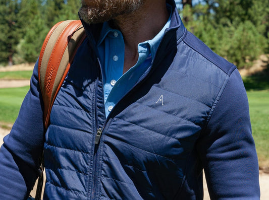 Austin Golf Club - Hybrid Puffer - Navy