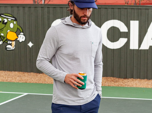 Criquet Club - Sunday Hoodie - Heather Gray