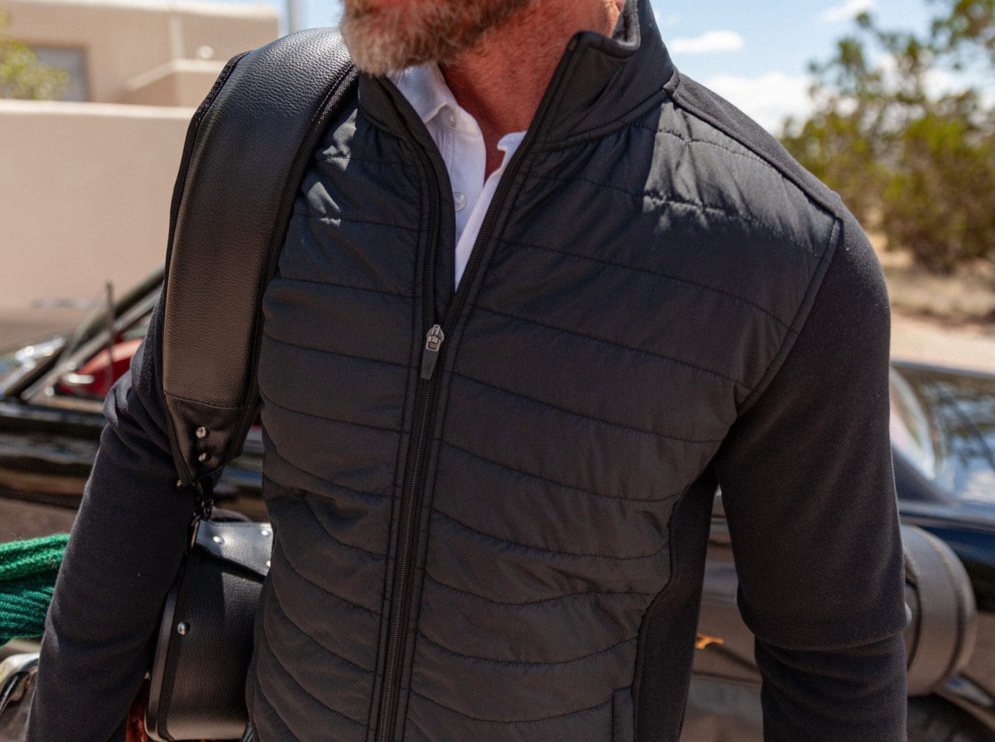 CCV - Hybrid Puffer Jacket - Anthracite