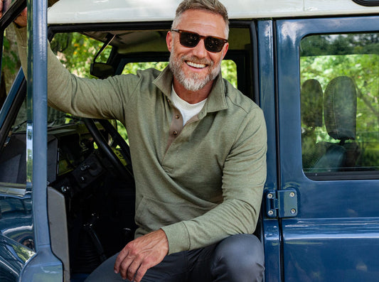 ACC - Collared Sweatshirt - Heather Olive