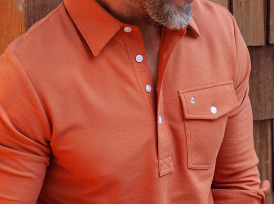 ACC - Long Sleeve Players Shirt - Burnt Orange