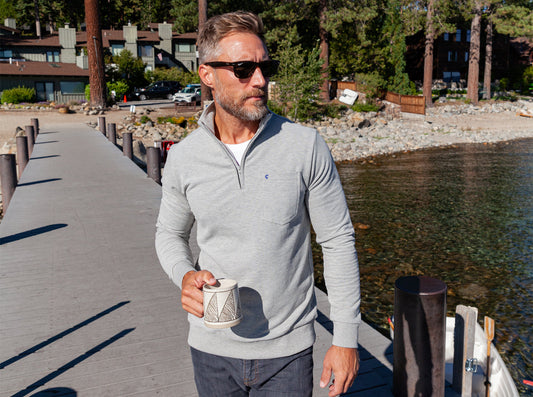 VIP Pullover- Heather Grey