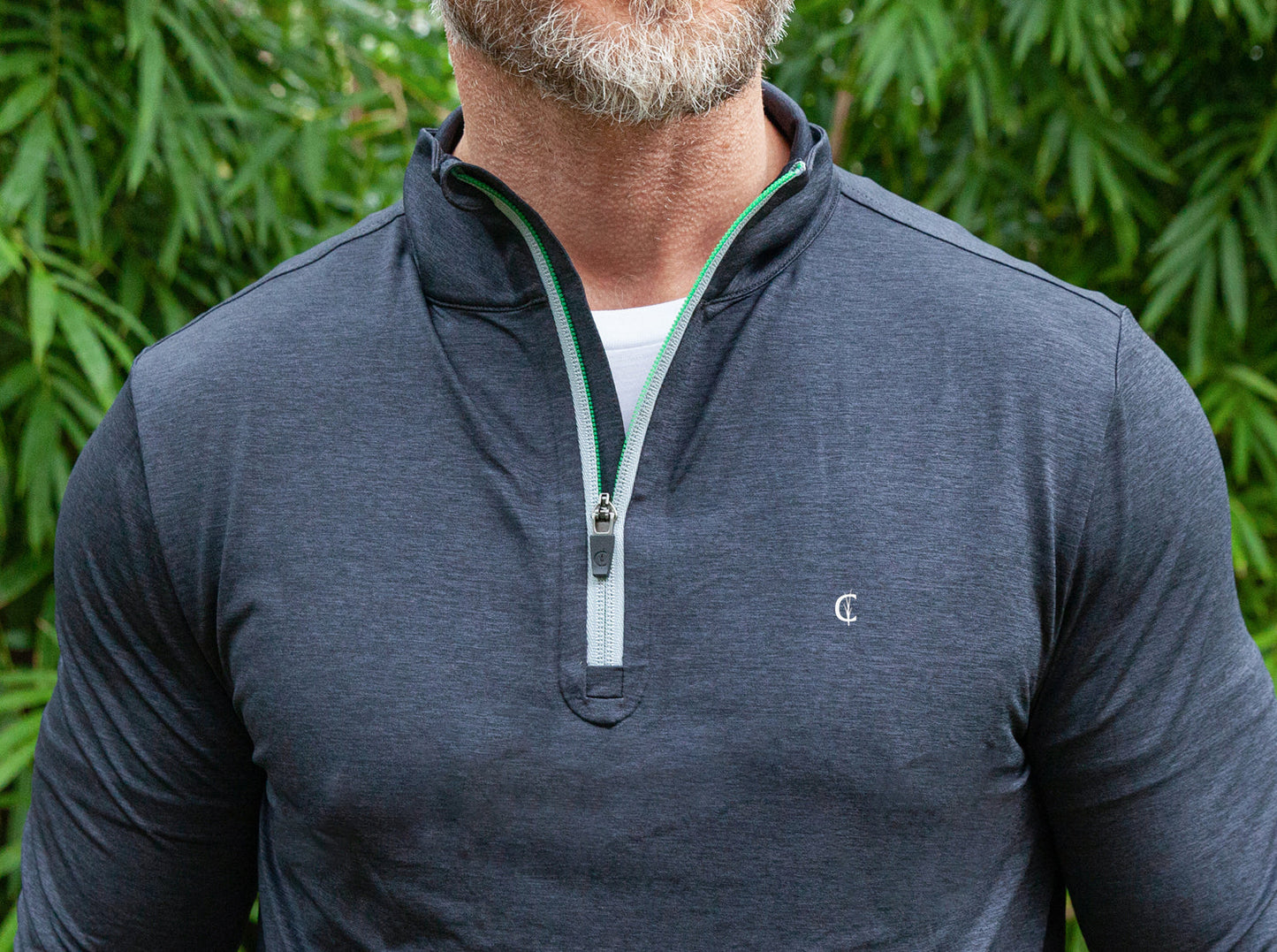 Westlake CC- Feather Performance Pullover - Heather Black