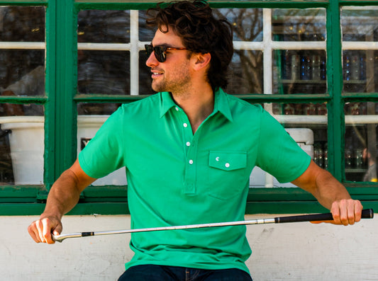 Performance Players Shirt- Augusta Green