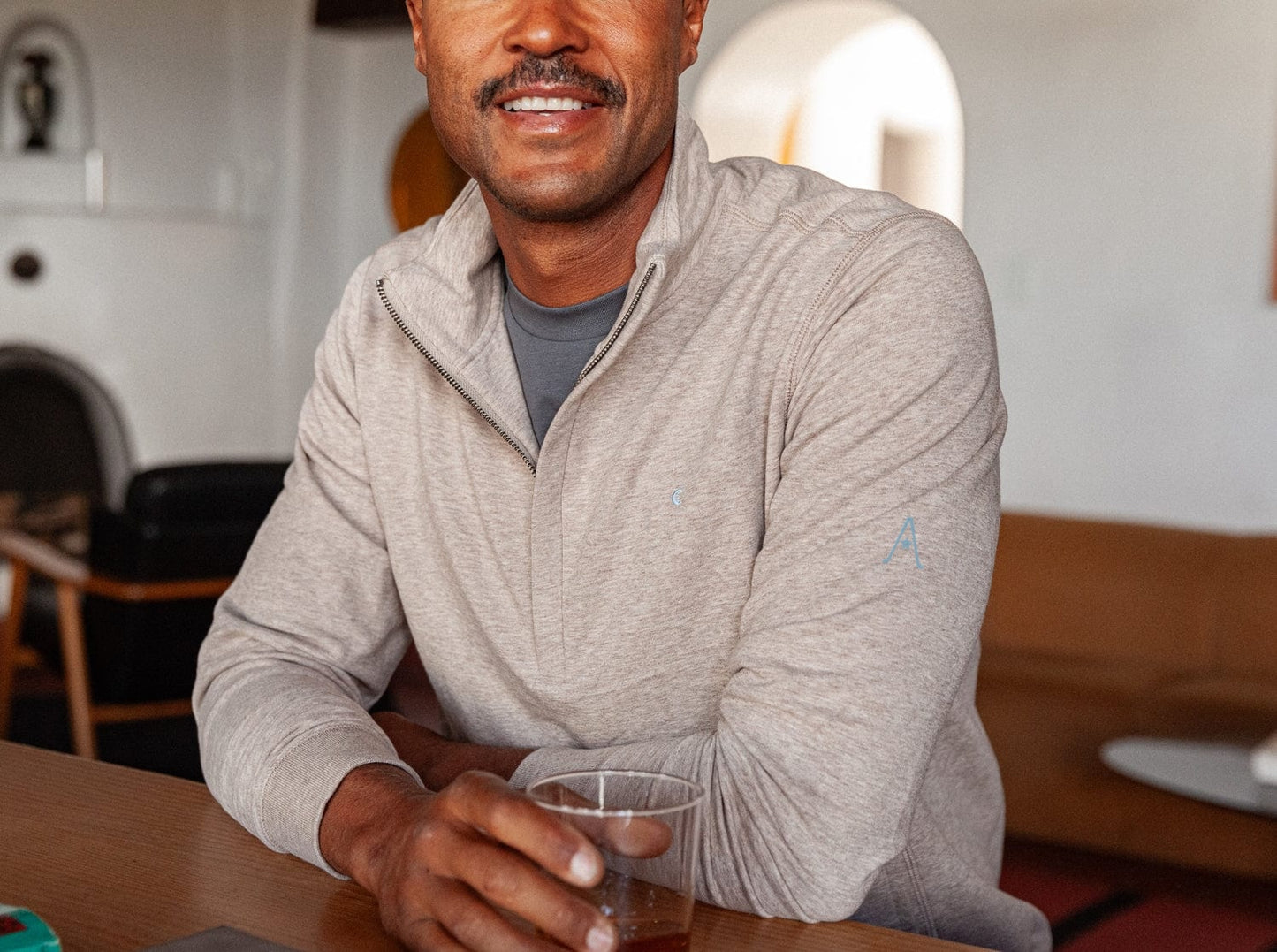 Austin Golf Club - Fleece Weekender - Heather Stone