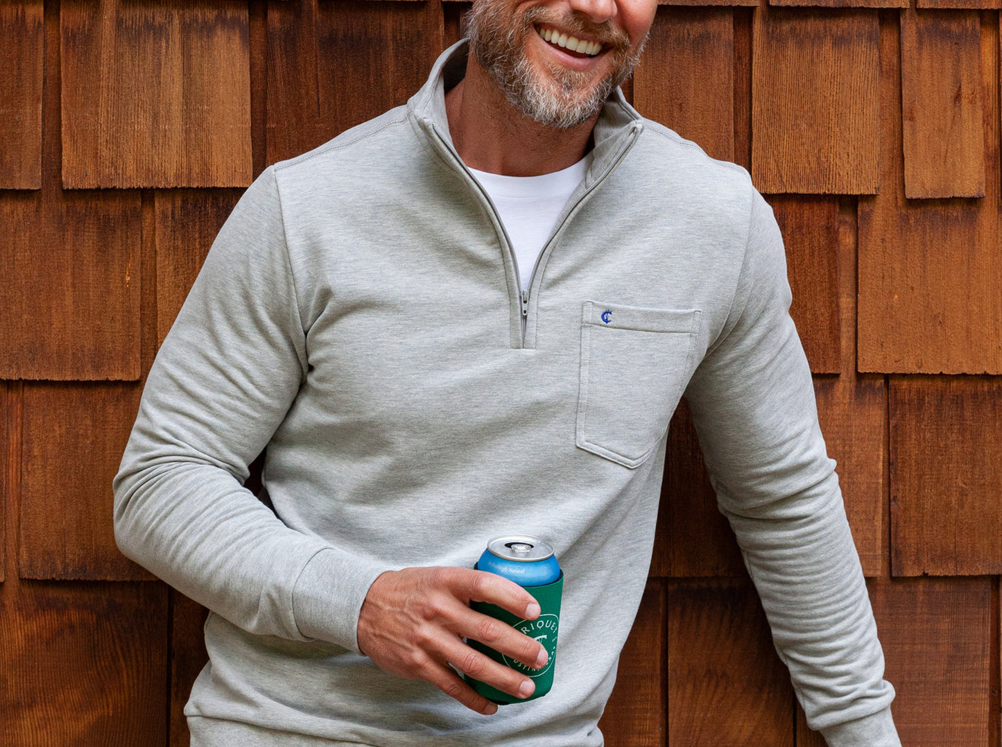 VIP Pullover- Heather Grey