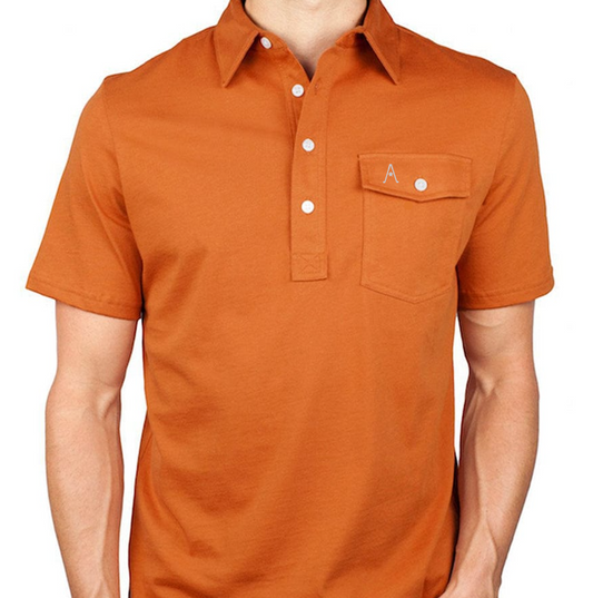 Austin Golf Club - Performance Players Shirt - Burnt Orange