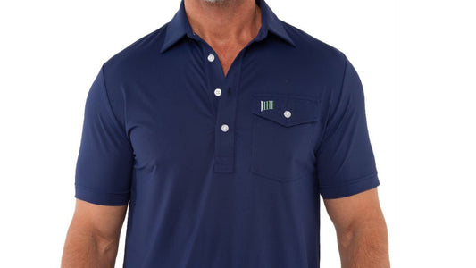 Shady Oaks - Performance Sport Players Shirt - Shady Oaks Flag - Navy