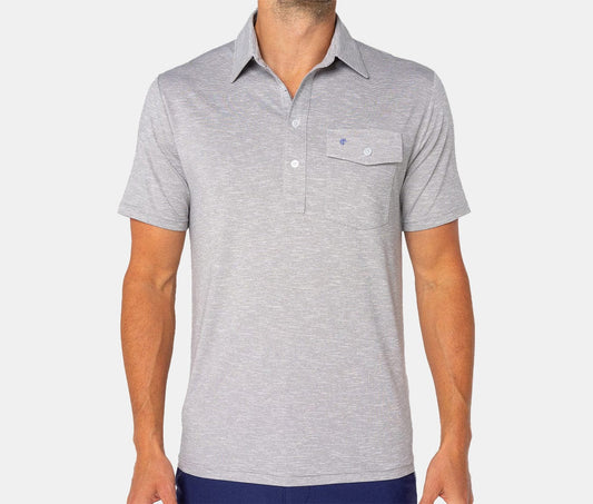 Castle Hills - Heather Performance Sport Players Shirt - Steely Dan