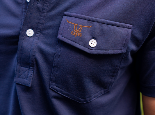 Silver Spurs - Performance Players Shirt - Navy