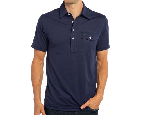 Performance Players Shirt- Nassau Navy