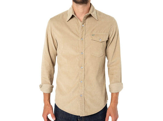 Westlake CC- Corduroy Pearl Snap - Twill