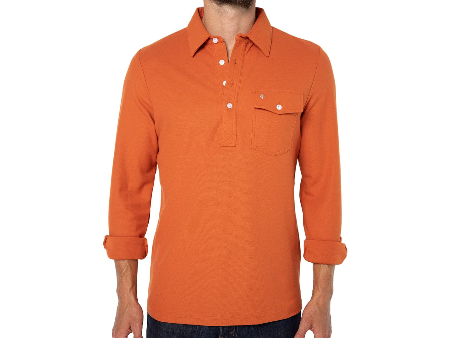 ACC - Long Sleeve Players Shirt - Burnt Orange