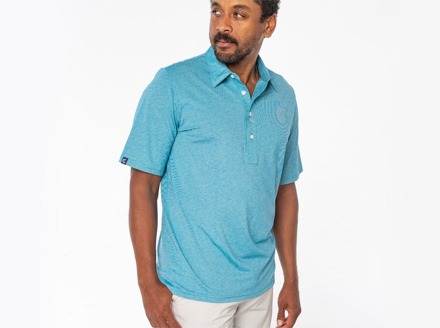 ECC Performance Range Polo - Peacock