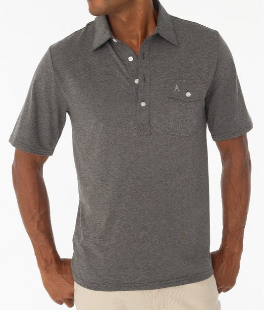 Austin Golf Club - Performance Players Shirt - Heather Grey